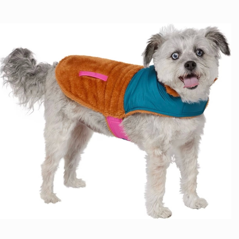 🐾Frisco Color Block Dog Fleece, Size Small